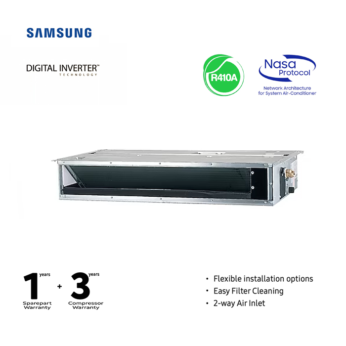 Samsung CAC Ceiling Duct Inverter R410A 1 1/2 PK - AC035TNLDKC/EA